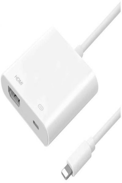 Buy Lightning To Hdmi Adapter White in Egypt
