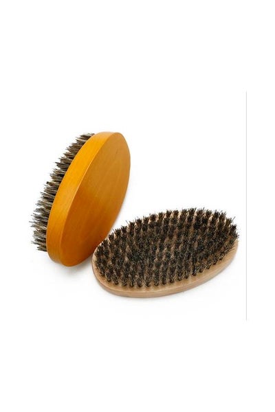 Buy Boar Bristle Beard Brush Brown in Egypt