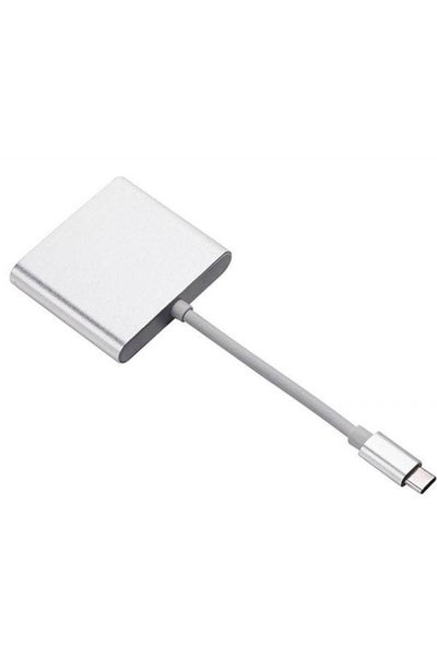 Buy 4K HDMI To Type-C Adapter Silver in UAE