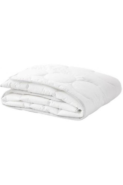 اشتري Solid Comforter Cover قطن أبيض في الامارات