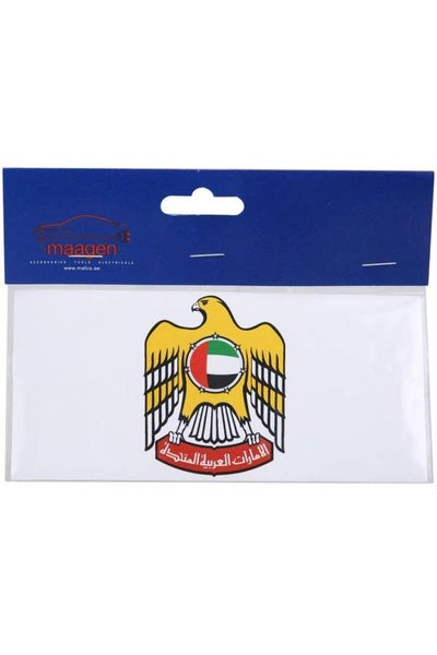 Buy Falcon Printed Flag Sticker in UAE