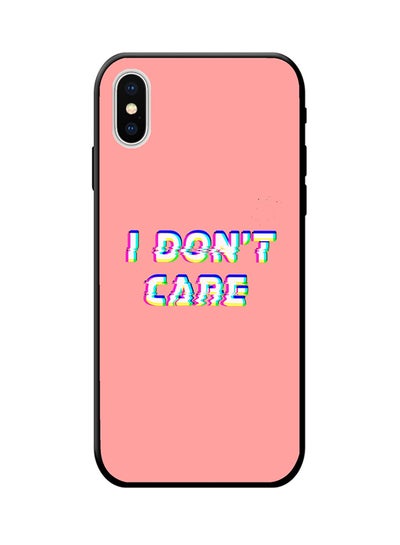 Buy Protective Case Cover For Apple iPhone XS Max Pink/White in Saudi Arabia
