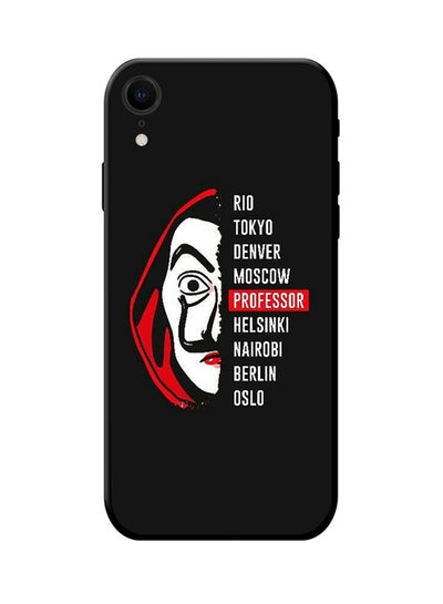 Buy Protective Case Cover For Apple iPhone XR Black/White/Red in Saudi Arabia