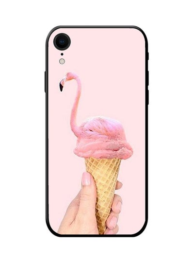 Buy Protective Case Cover For Apple iPhone XR Pink/Beige/Black in Saudi Arabia