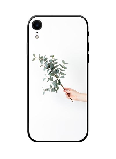 Buy Protective Case Cover For Apple iPhone XR White/Green in Saudi Arabia
