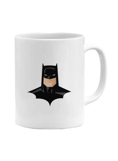 Buy Batman Printed Coffee Mug White/Black in Egypt