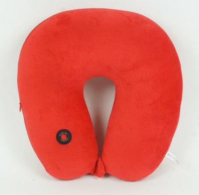 Buy Neck Massage Pillow Foam Red in UAE