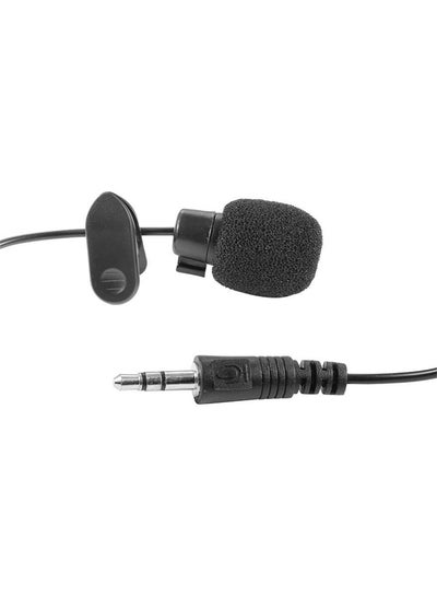 Buy Mini Lapel Clip Microphone 2724307079085 Black in Saudi Arabia