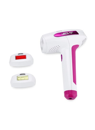 Buy 2in1 IPL Laser Hair Removal Permanent Device White/Purple in Saudi Arabia