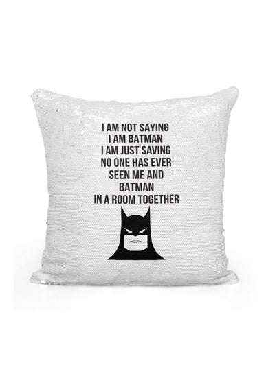 Batman shop sequin pillow