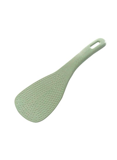 Buy Creative Wheat Straw Spoon Rice Shovel Green in UAE