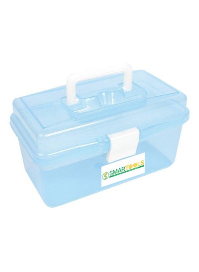 Transparent Portable Plastic Toolbox With Removable Tray Clear Price In 