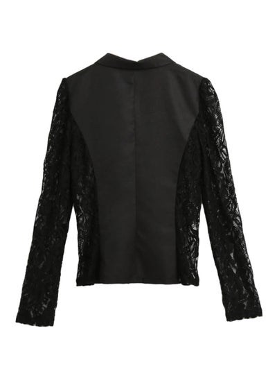 اشتري Long Sleeves Blazer Black في السعودية