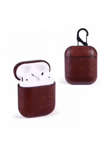 Buy Leather Case Cover For Apple AirPods in UAE