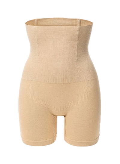 Buy Breathable Trigonometric Shapewear Beige in Saudi Arabia