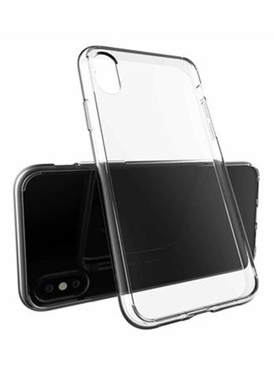 Buy Protective Hard Case Case Cover For iPhone X Clear in UAE