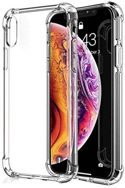 Buy Protective Case Cover For Apple iPhone Xs Max Clear in Saudi Arabia