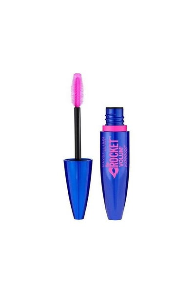 Maybelline Volum'Express The Rocket Mascara – Volumen In Raketenzeit, Wasserfest, Blackest Black