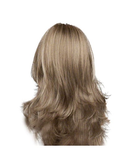 Buy Synthetic Heat Resistant Wave Lace Front Wig Blonde 10cm in UAE