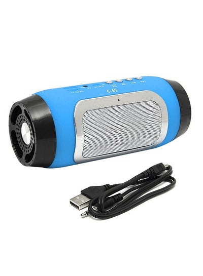 Buy Mini Wireless Bluetooth Stereo Speaker Blue in UAE