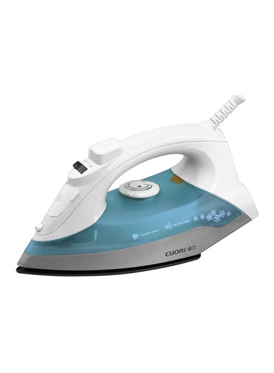 Buy 1300W Steam Iron 1300.0 W RE-3-036 White in Saudi Arabia