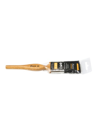 Buy Orange Natural Bristle Brush Brown/Black/Silver 3.81cm in UAE