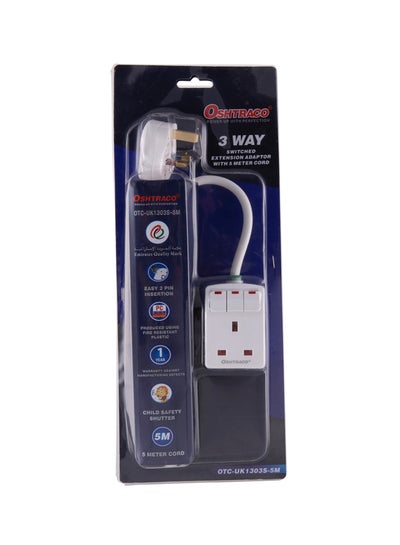 Buy 3-Way Extension Adapter White in UAE