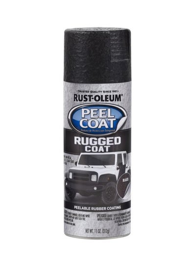 Buy Peel Coat Spray Paint Black 312grams in UAE
