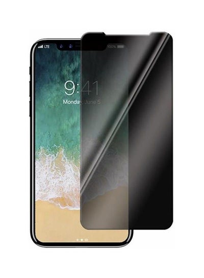 Buy Apple iPhone Xr Anti Spy Peeping Privacy Tempered Glass Screen Protector 6.1 Inch in Saudi Arabia