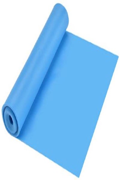 Buy Pilates Yoga Stretch Resistance Exercise Band Tube Workout 1.2m - Blue in Saudi Arabia