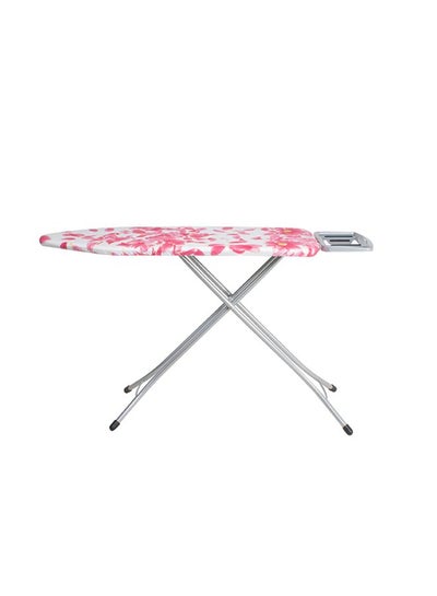 Buy Replacement Adjustable Ironing Board Pink/White 124x45cm in UAE