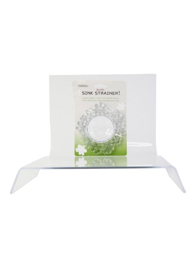 Buy PVC Sink Strainer Clear 11x12inch in UAE