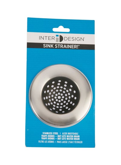 Buy Forma Sink Strainer Silver 11.5x16x5x21.8cm in UAE