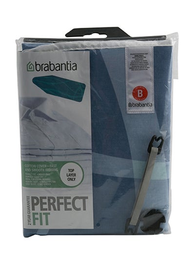 Buy Ironing Board Cover Blue 124x38centimeter in Saudi Arabia