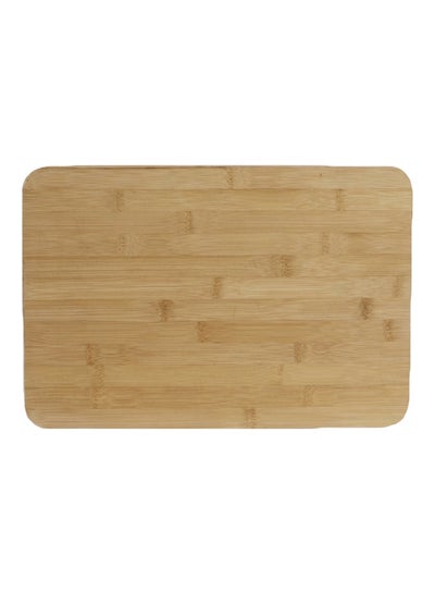 Buy Bamboo Cutting Board Beige 38x26cm in Saudi Arabia