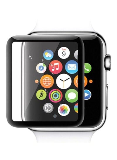 Buy 3D Full Cover Tempered Glass Apple Watch Series 4 40Mm Glass Screen Protector For in Saudi Arabia