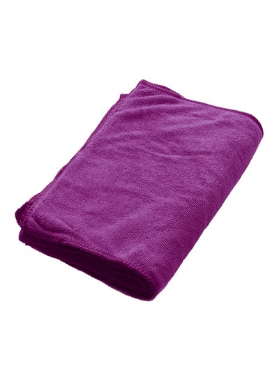 Buy Microfiber Hand Towel Purple 50x90centimeter in UAE