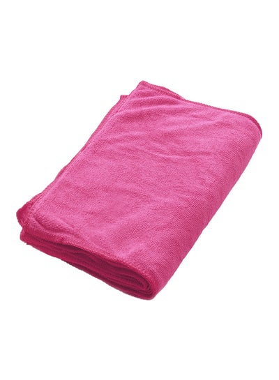 اشتري Microfiber Hand Towel وردي 50x90 سنتيمتر في الامارات