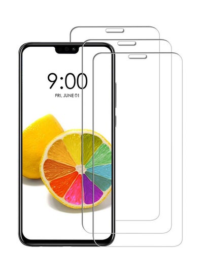 اشتري 3-Pack Huawei Honor 8X Screen Protector For , 9H Hardness Bubble Free Tempered Glass - Clear في الامارات