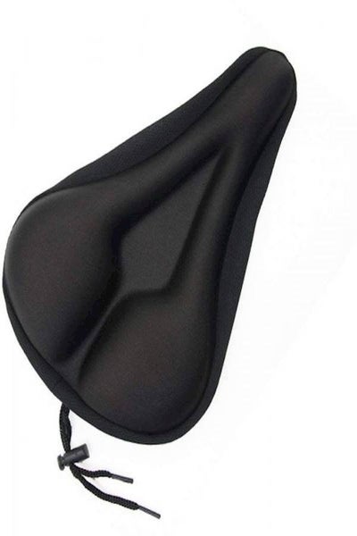 اشتري Soft Gel Bicycle Seat Cover Extra Excercise Bike Saddle Cushion في الامارات