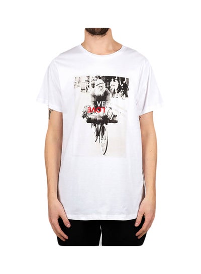 Buy Velo Love T-Shirt White/Grey in Saudi Arabia