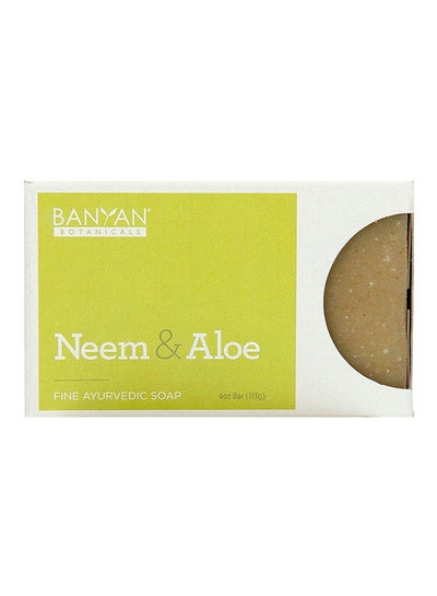 اشتري Organic Neem & Aloe Soap With Wheat Grass Powder في الامارات