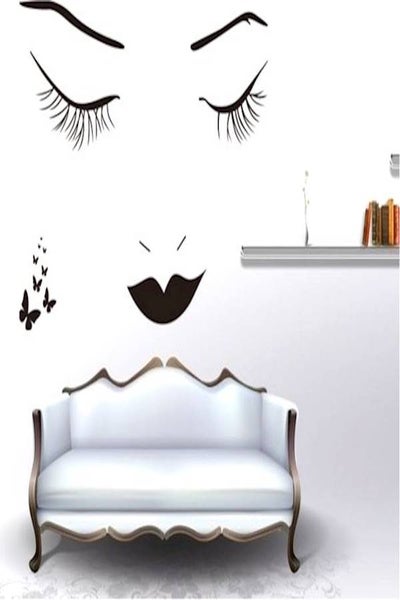 Buy Bedroom Home Decor Wall Sticker in UAE