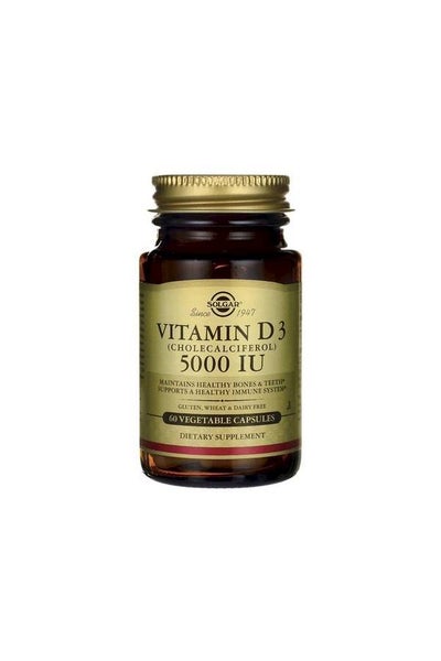 Buy Vitamin D3 Cholecalciferol 5000 IU-60 Capsules in UAE