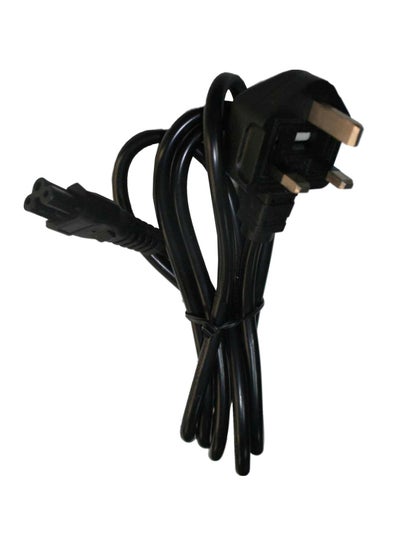 اشتري 13A Plug To Laptop Socket Power Cord أسود 2 متر في الامارات