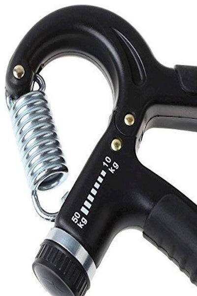 Buy Hand Grip Gripper Strength Training Forearm Muscle Wrist Exerciser Developer Black in Egypt