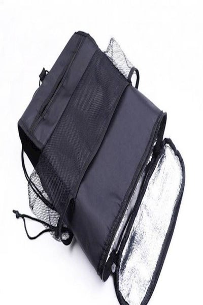 Buy Standard Car Seat Back Organizer Multi-Pocket Travel Storage Bag Heat-Preservation in Saudi Arabia