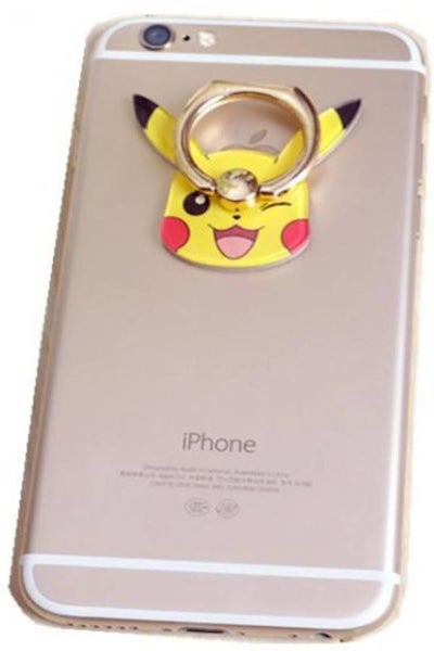 اشتري Pokemon Finger Ring Buckle Holder Stand Mount Bracket Smart Cell Phone Pikachu متعدد الألوان في الامارات