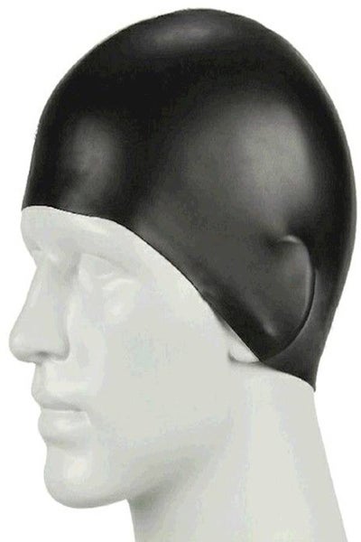 Buy Sporty Latex Swimming Swim Cap Hat Gh8330 in UAE