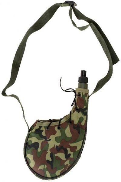 اشتري 800Ml Outdoor Sports Camping Camouflage Water Bottle Canteen في الامارات